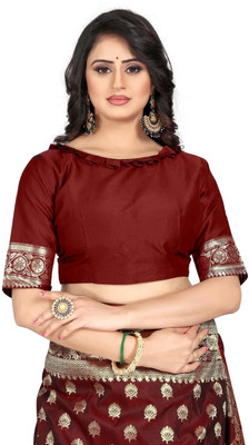 MOTISARIYA FASHION Self Design Banarasi Jacquard Saree(Maroon)