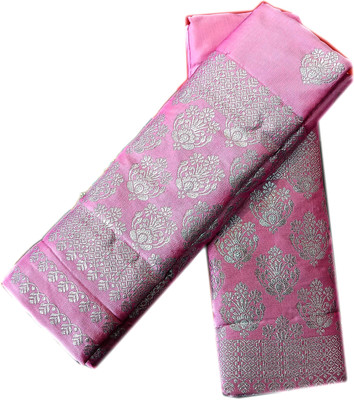 Sook Woven Mekhela Chador Cotton Jute Saree(Purple)