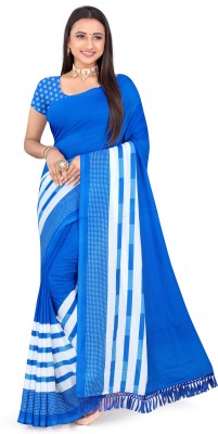 Leelavati Embroidered Bollywood Georgette Saree(Blue)