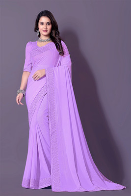 Jay Bajrang Fashion Self Design Sambalpuri Art Silk Saree(Purple)