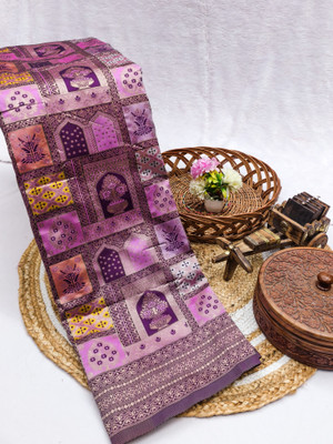 het designer studio Woven Banarasi Art Silk Saree(Pink, Magenta)