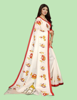 ShriLakshmis Woven Kanjivaram Pure Silk Saree(Multicolor)