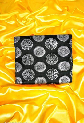 Shrilaxmisari Solid/Plain Bollywood Satin Saree(Yellow)