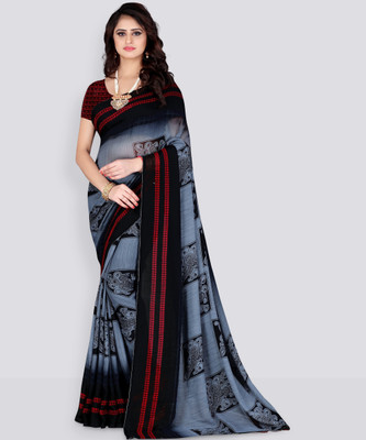 Leelavati Printed Daily Wear Georgette Saree(Multicolor)