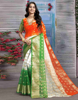 SHREEKARNIKA FASHION Digital Print Bollywood Art Silk Saree(Multicolor)