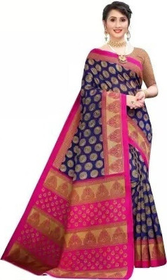 Moda Rapido Embroidered Bollywood Georgette Saree(Dark Blue)