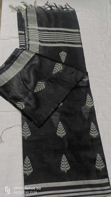 EthinicSpecial Woven, Self Design Handloom Cotton Silk Saree(Purple)