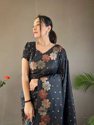 Ethical Pure Silk Embellished Blouse Material