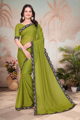Koladiya Trendz Woven Assam Silk Georgette Saree(Black)
