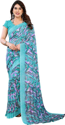 Moda Rapido Printed Daily Wear Georgette Saree(Multicolor)