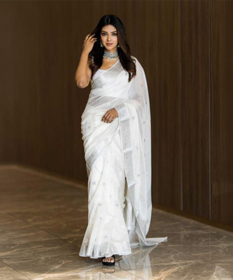 GATISHVAM TEXTILE Woven Banarasi Art Silk Saree(Black)