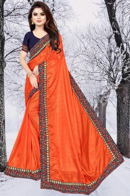PMW Self Design Banarasi Pure Silk Saree(Multicolor)