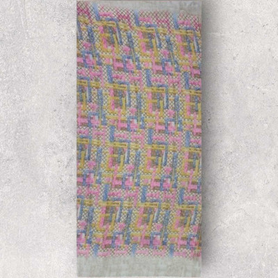 anshritz Printed Bollywood Georgette Saree(Multicolor)