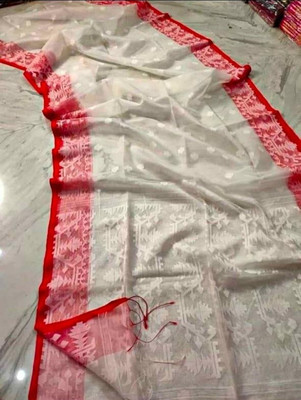 S.K. HOUSE Self Design Handloom Cotton Silk Saree(Multicolor)