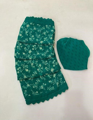 AARTI SELECTION Printed Bandhani Georgette Saree(Multicolor)