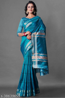 SANJAY GANGWANI Self Design Banarasi Net Saree(Maroon)