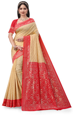 RIDHHI SALES Digital Print Banarasi Georgette Saree(Blue)