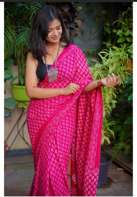 CRAFTWELL Self Design Handloom Pure Cotton Saree(Multicolor)