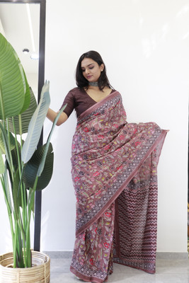 RAGISHA ENTERPRISE Self Design Daily Wear Cotton Blend Saree(Multicolor)