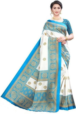 Moda Rapido Striped Bollywood Georgette Saree(Multicolor)