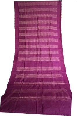 EKOK Woven Handloom Dupion Silk Saree(Maroon)