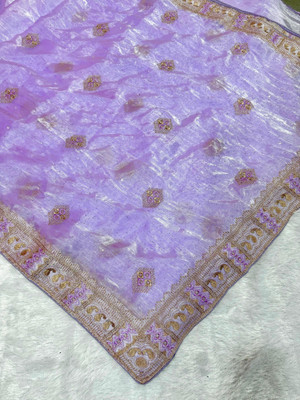 RK Creation Embroidered Daily Wear Silk Blend Saree(Multicolor)