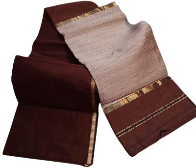 GR Handloom Self Design Bollywood Handloom Art Silk Saree(Blue)