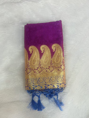 Beautiful Collection Printed Paithani Pure Silk Saree(Pink)