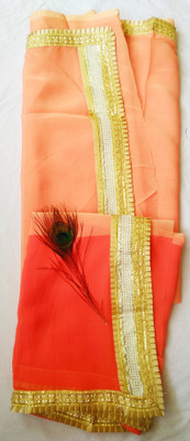 AARTI SAREES Embellished Bollywood Chiffon Saree(Multicolor)