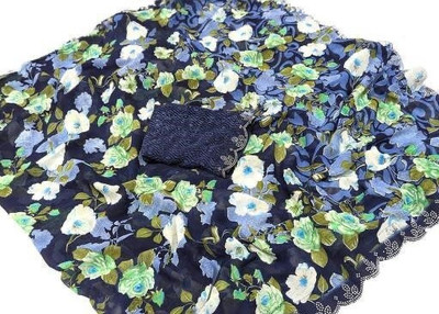 AARTI SELECTION Printed Bandhani Georgette Saree(Multicolor)