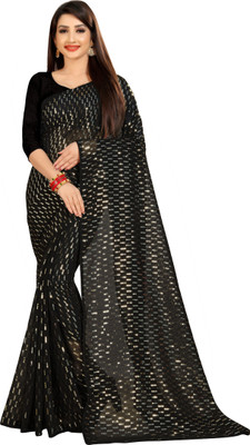 Apnisha Embellished Bollywood Georgette Saree(Gold)