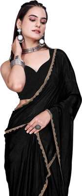 PRTRENDZ Woven Kanjivaram Jimmy choo Saree(Pink)