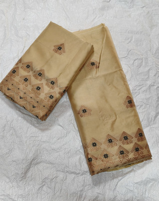 VM Selling Hub Self Design Mekhela Chador Polyester Saree(Dark Green)