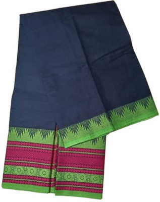 PME Woven Chettinadu Pure Cotton Saree(Multicolor)