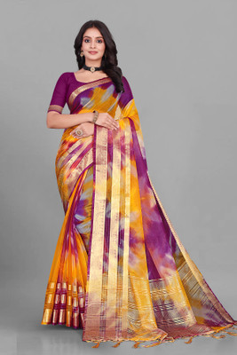 Aarunika SBT Self Design Bollywood Art Silk Saree(Multicolor)