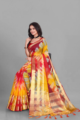Aarunika SBT Self Design Bollywood Art Silk Saree(Multicolor)