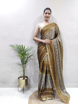 Divastri Embellished Daily Wear Georgette Saree(Light Green)