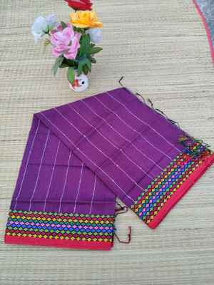 PRANATI ENTERPRISE Self Design Daily Wear Cotton Silk Saree(Beige)