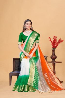 Aarunika SKT Digital Print Bollywood Art Silk Saree(Multicolor)