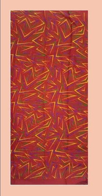 anshritz Printed Bollywood Georgette Saree(Multicolor)