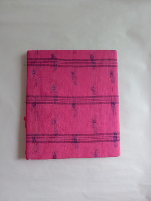 SHREE GANESH COLLECTION Self Design, Solid/Plain Tant Cotton Silk Saree(Pink)