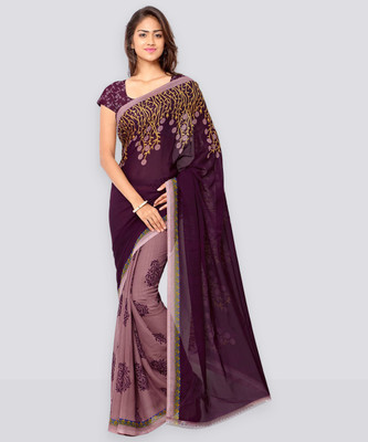 Anand Sarees Printed, Paisley Daily Wear Georgette Saree(Multicolor)
