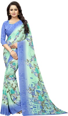 Saarah Self Design Kanjivaram Art Silk Saree(Blue)