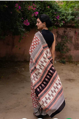 DEVICE of NT Printed Bollywood Chiffon Saree(Pack of 2, Red)