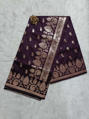 KALIPATRA Woven Banarasi Art Silk Saree(Red)
