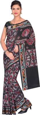 handloom paridhaan Printed Sambalpuri Pure Cotton Saree(Multicolor)