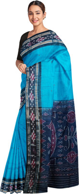 JAYANTI HANDLOOM Woven Sambalpuri Pure Cotton Saree(Multicolor)