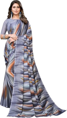 Deepshree Self Design Bollywood Polyester Saree(Multicolor)
