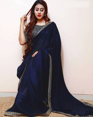 Nena Fashion Self Design Daily Wear Art Silk Saree(Light Blue)