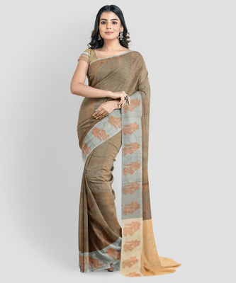 rgsaree Woven Mysore Art Silk Saree(Dark Green)